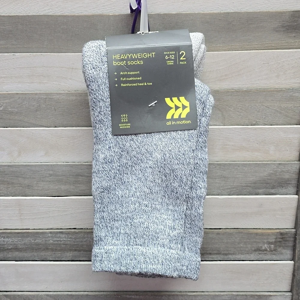 Men's Striped Marl Short Boot Socks | All in Motion | 6-12